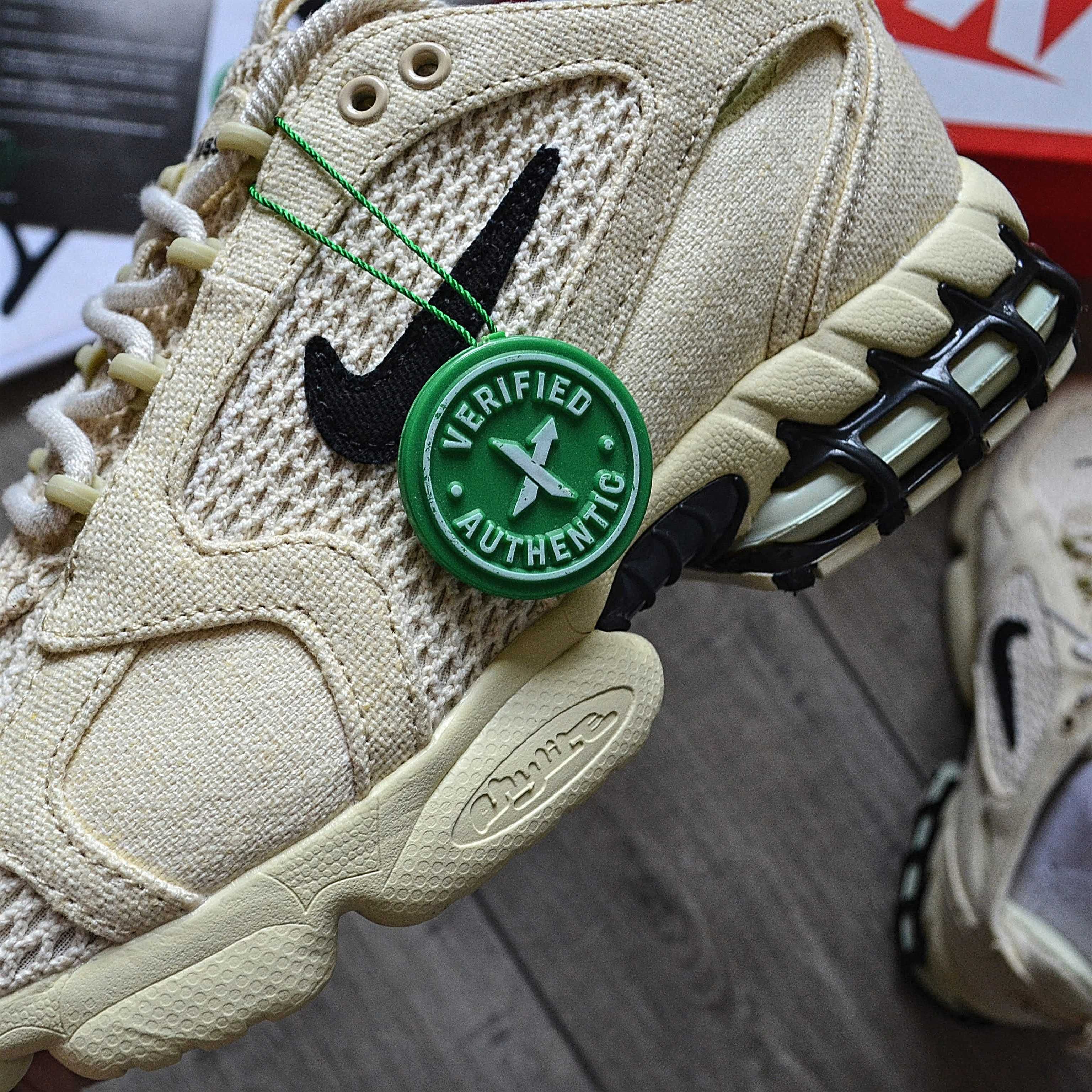 Чоловічі кросівки Stussy X Nike Air Zoom Spiridon Cage 2 'Fossil Stone