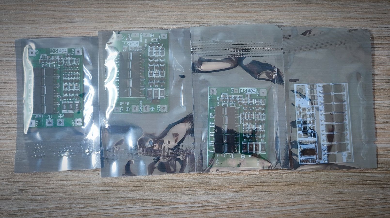 Плата BMS 3S, 4S, 5S li ion