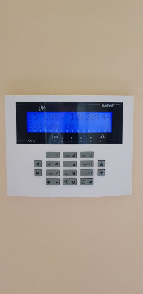 Alarm Satel CA-10 manipulator 2 LCD