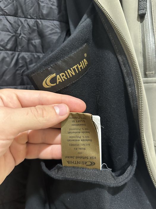 Куртка Carinthia Softshell Special Forces - Olive