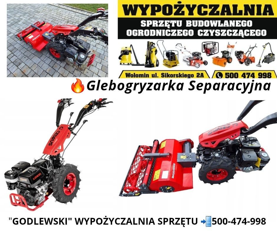Wynajem! Rębak spalinowy rozdrabniacz 15Km Wypożyczalnia!