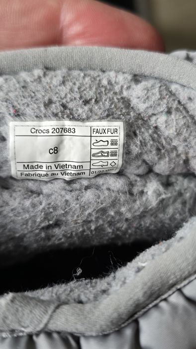 Зимові дитячі чоботи Crocs
