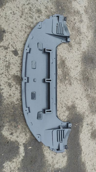 Защита плита бампера губа захист бампера Citroen C4 B7 ситроен с4 б7