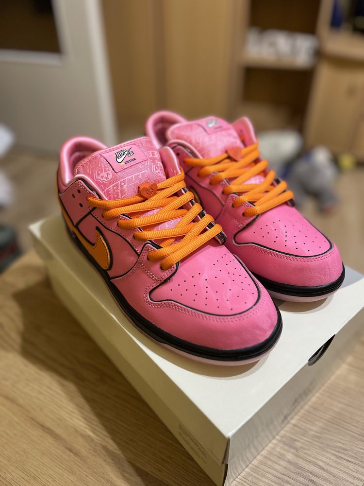 Nike Dunk SB powerpuff girls Blossom 44.5