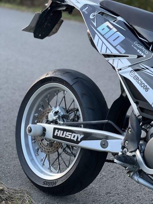 Motocykl Supermoto Husqvarna sm 610 ie zarejstrowany na kat A2