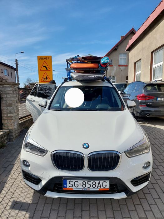 Bagażnik dachowy na relingi 3 poziomowy na deski windsurfing wing foil