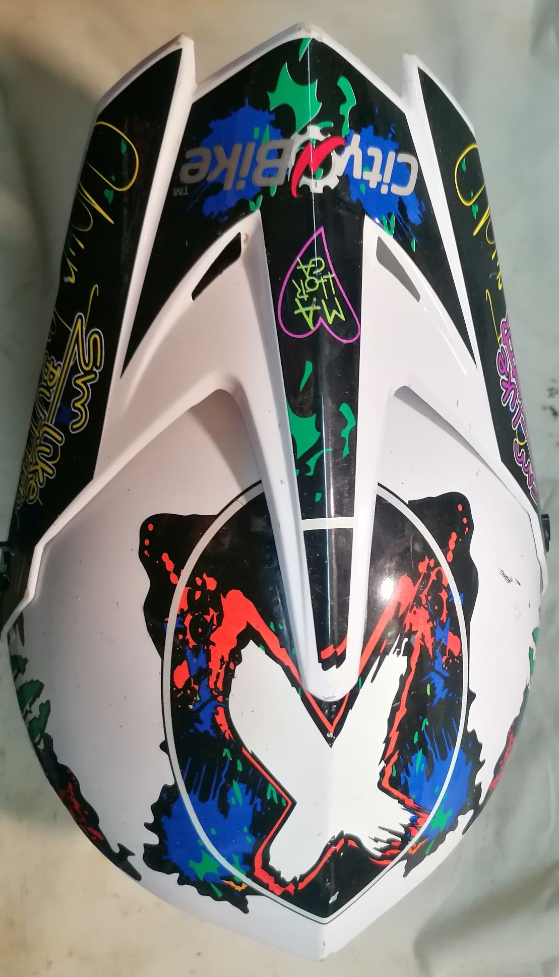 Kask na cross dla dzieci
