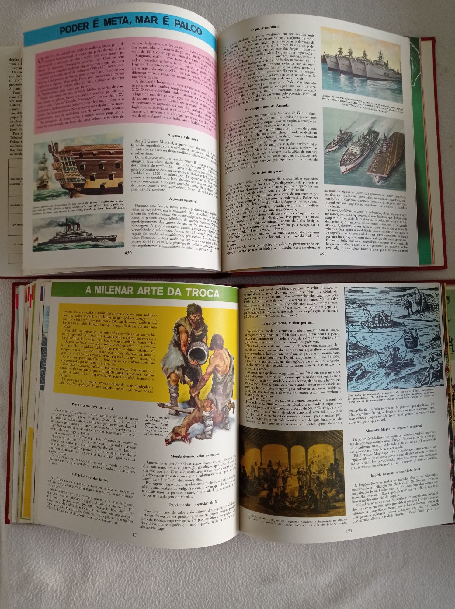 Conhecer - dicionário enciclopédico (3 volumes) - abril cultural