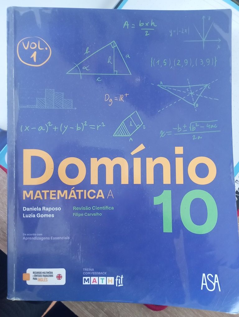 Livros de Matemática (Vol. 1,2,3) - Domínio 10