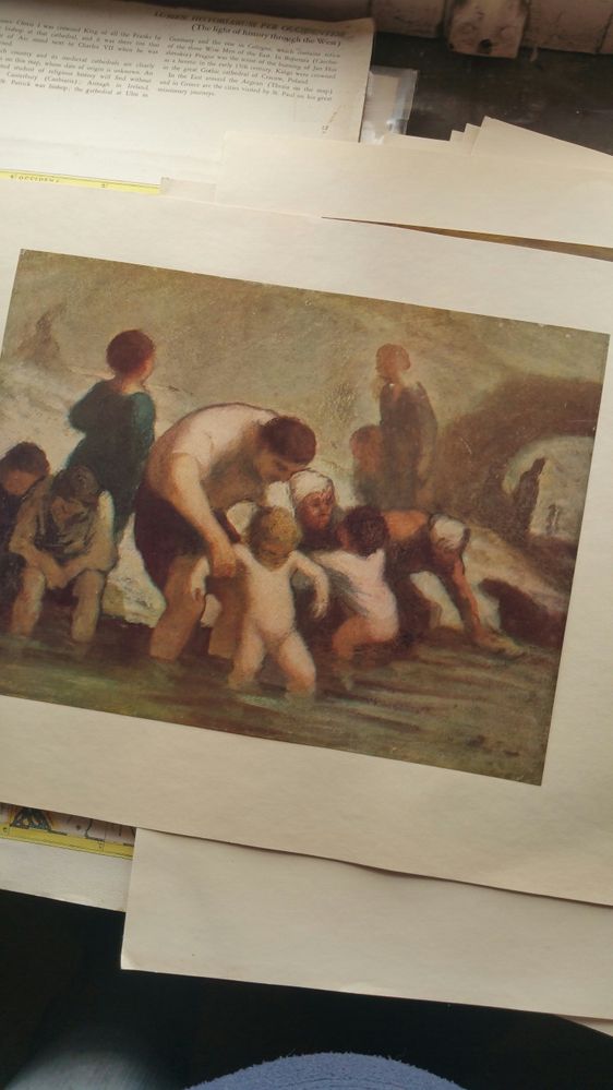 Honore Daumier Prints , reproduções muito antigos