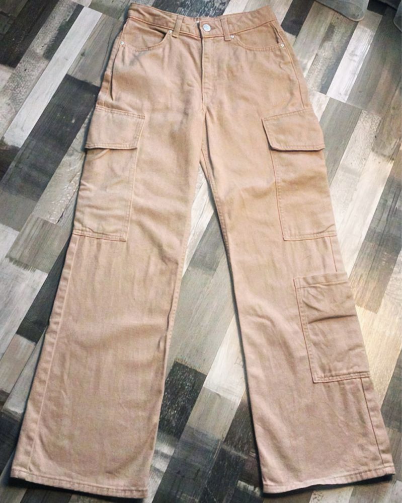 Sinsay штани джинсы джинси карго WIDE LEG