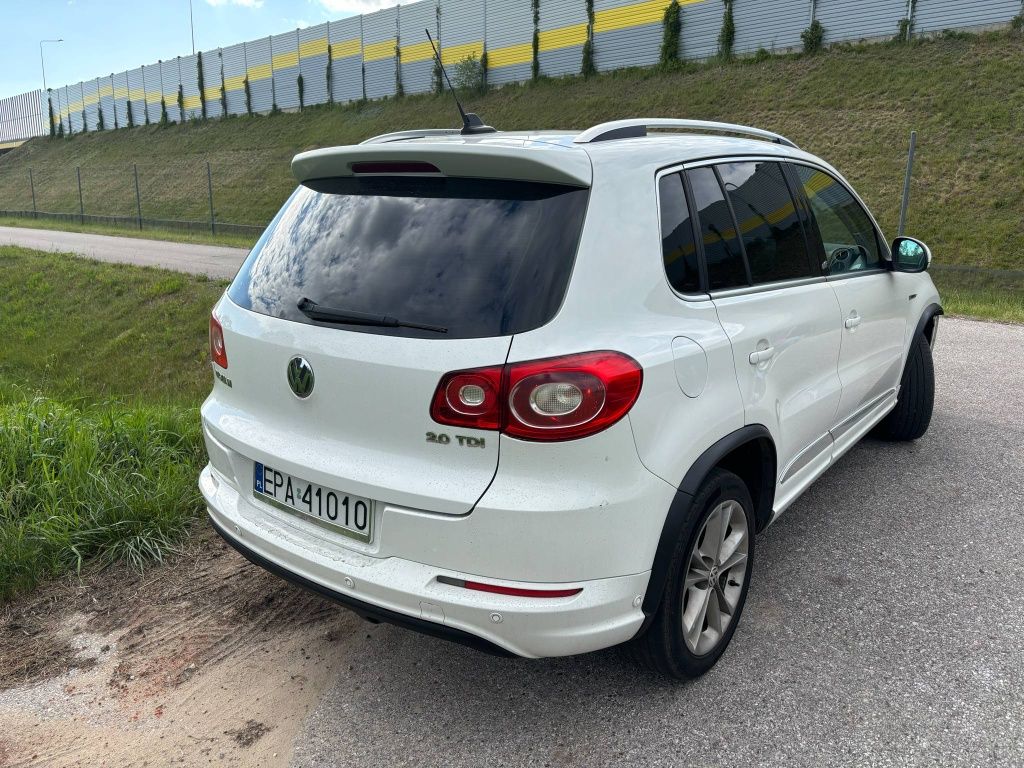 Tiguan 2.0 tdi  cr r line 4x4  zamienie