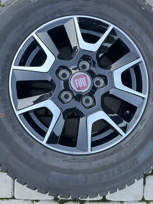Alufelgi 5x118 16 cali Fiat Ducato Peugeot Boxer Camper 225/75/16C