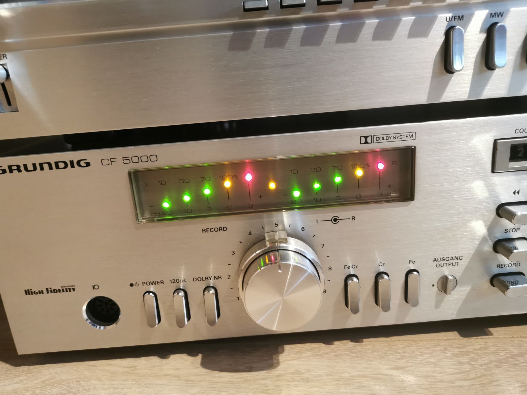 Grundig V1000 + T1000 + CF5000 - jak nowy!