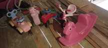 Jeździki, bujaki little Tikes, hello kitty
