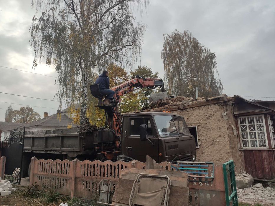 Вивіз сміття демонтаж та демонтажні роботи