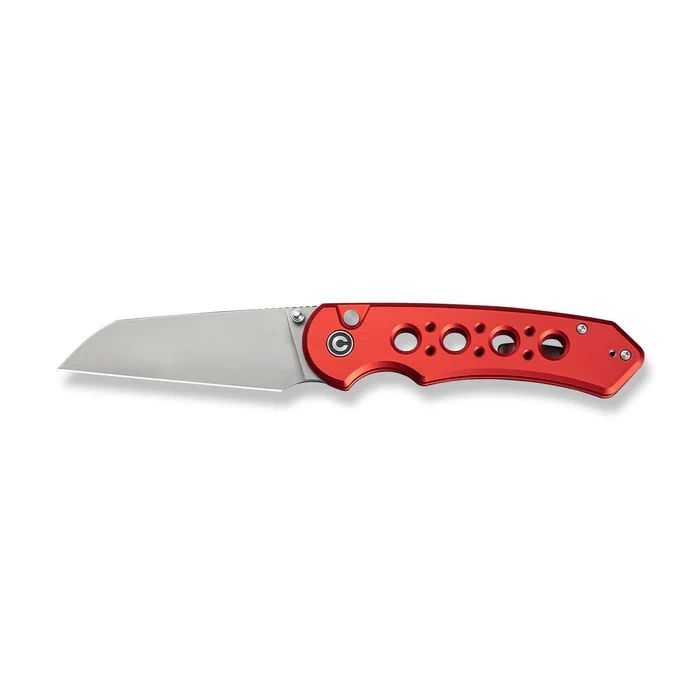 Nóż składany Civivi Pragma Prime Red Aluminium, Stonewashed 14C28N