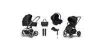 Zestaw 4w1 wózek Easygo GIRO Black + Fotelik AVIONAUT +Baza isofix