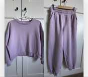 Liliowy dres od Reserved rozmiar S