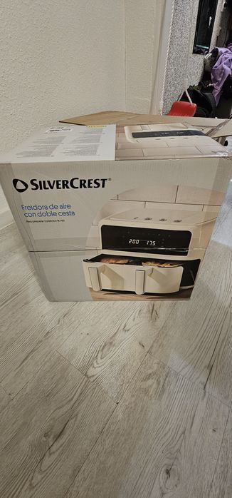 SILVERCREST® Frytkownica beztłuszczowa airfryer, 2600 W, Retro 1973 -