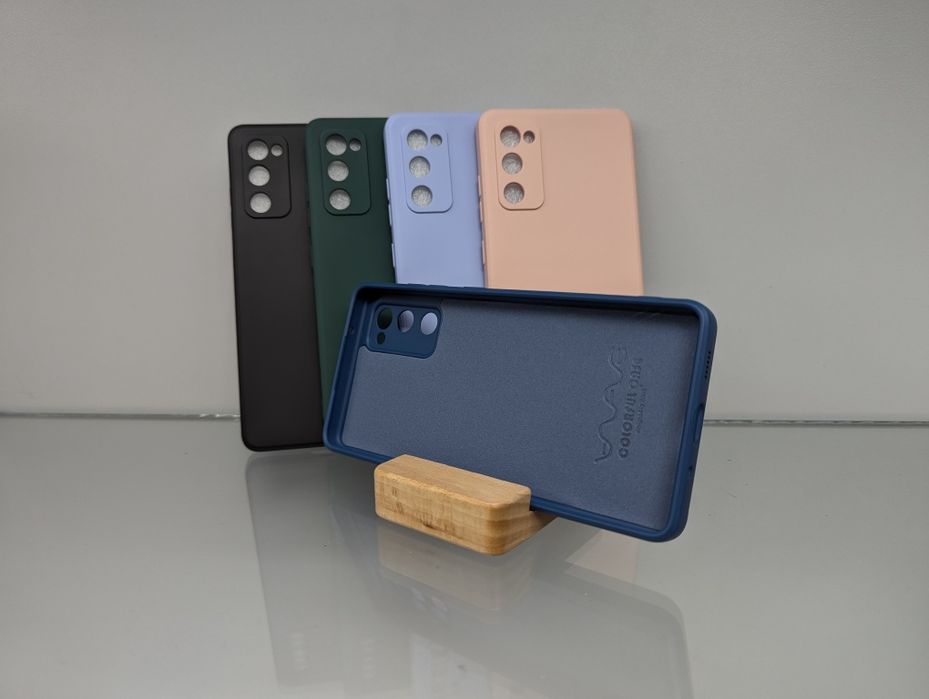 Противоударный чехол Samsung S20 FE Чохол Wave Софт Тач