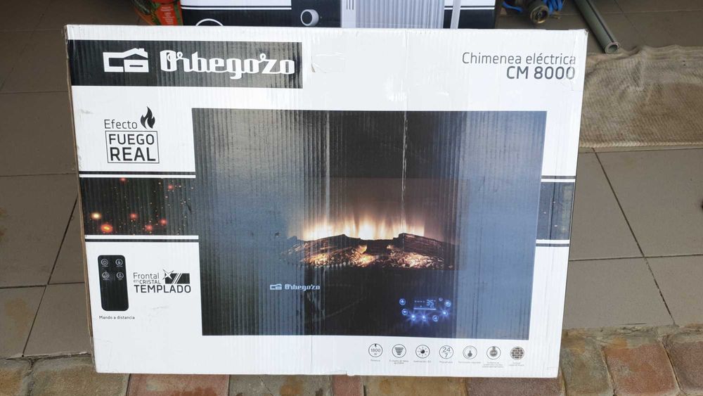 Электрический камин обогреватель Оrbegozo CM 8000-1800вт.