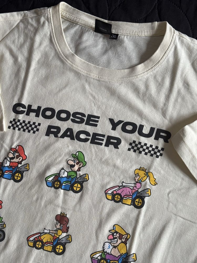 Koszulka męska rozmiar 2xl. Mariokart.