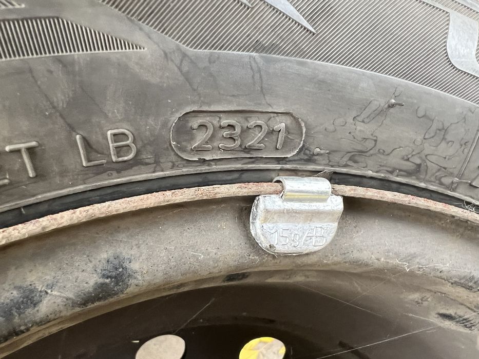 Колеса в зборі 4шт R15 4х114 laufenn зима 195/60