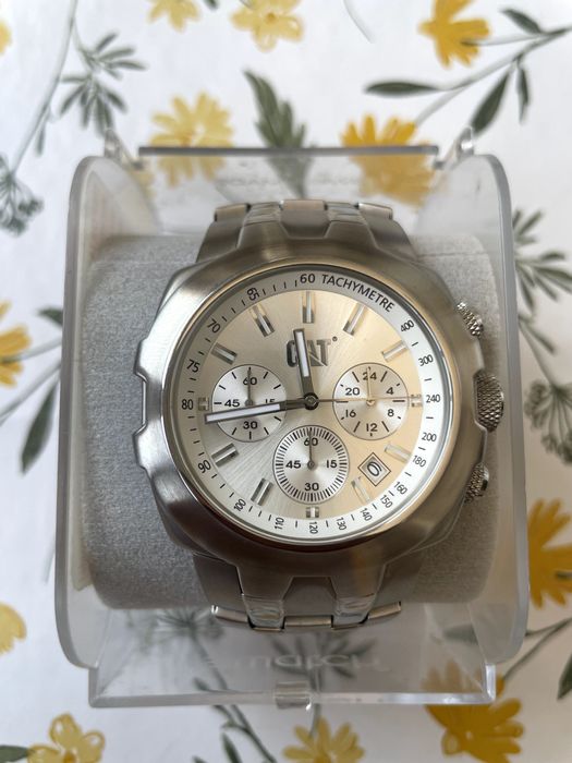 Relógio CAT Chronograph YE143 Silver Caterpillar – Vintage | Como Novo