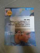 Livros Microsoft exame 70-291