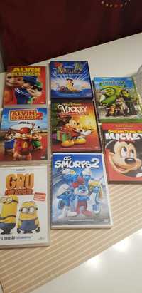 DVD's para crianças e adultos, vários filmes como podem vêr nas fotos