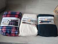 2 x prześcieradło z gumką stretch fitted sheet 200 x 200 + pościel