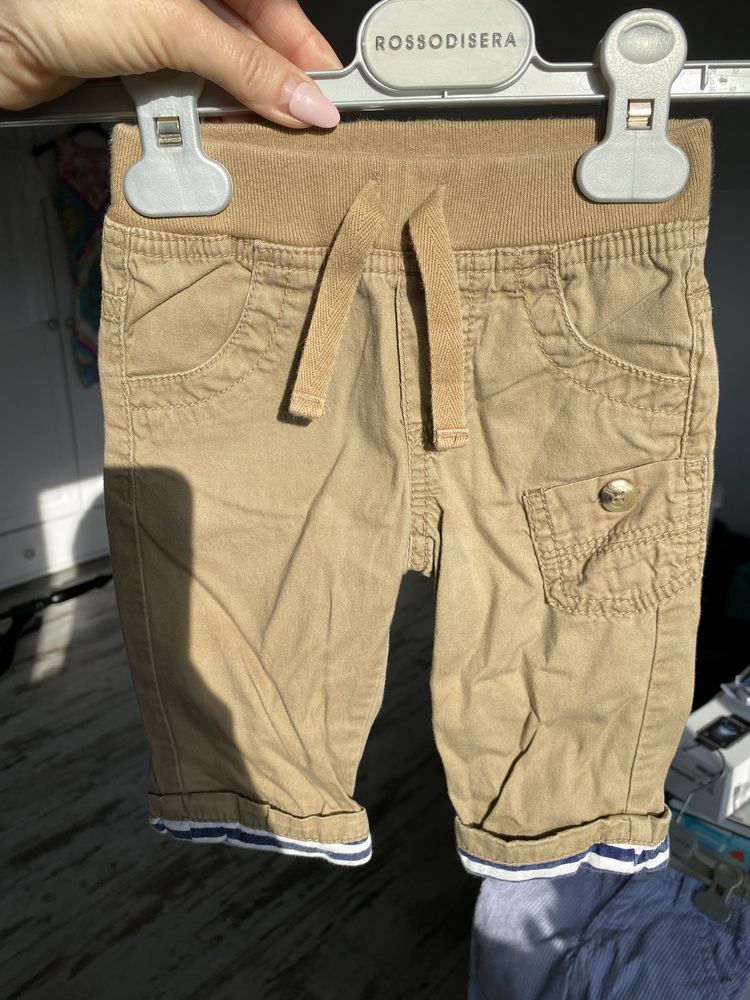 Old navy chinos chinosy bez nude bojówki na gumie
