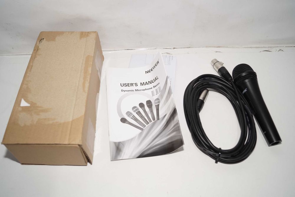 Neewer NW-040 profesjonalny mikrofon dynamiczny kardioidalny czarny