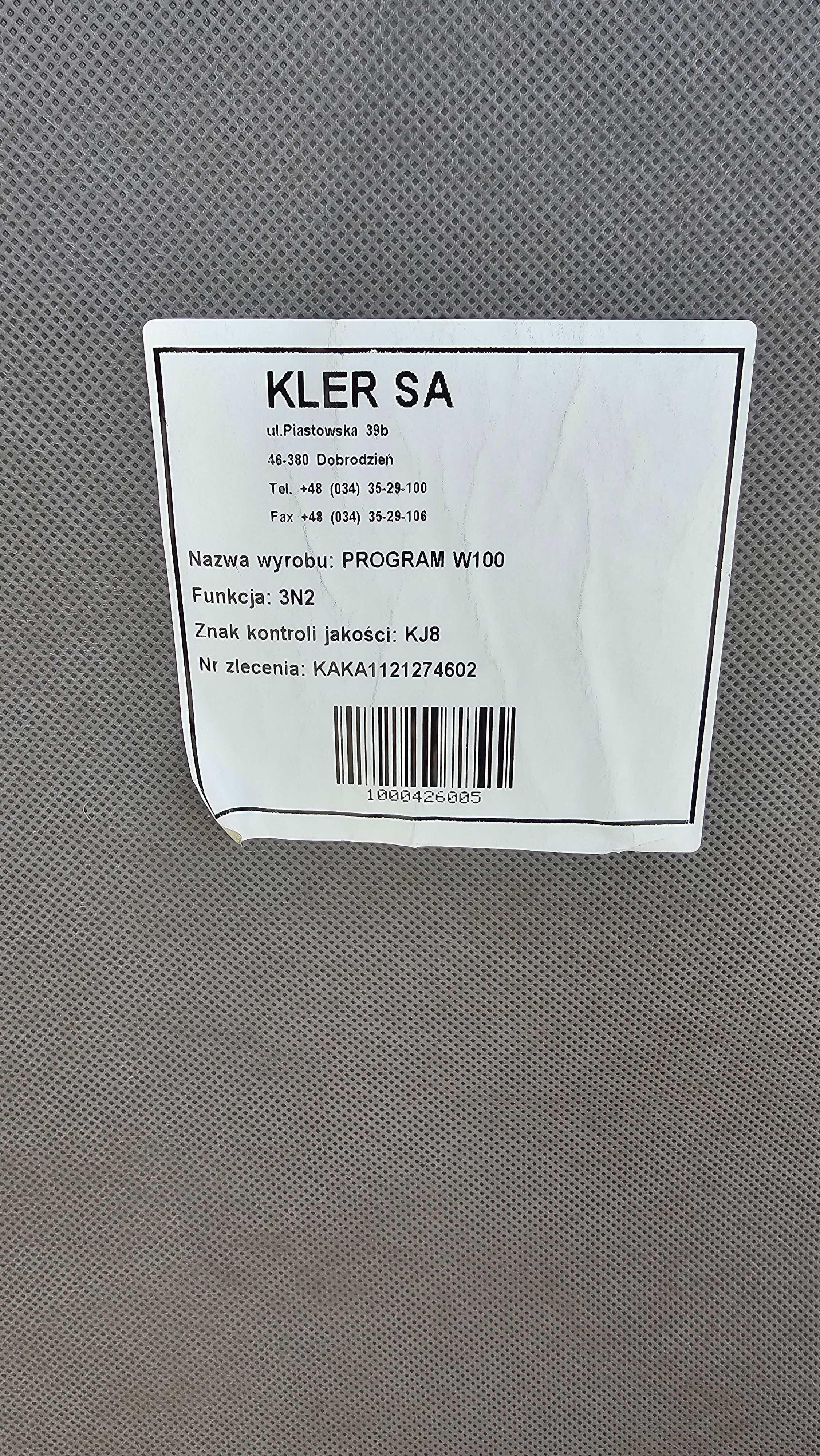 OKAZJA Eleganckie meble wypoczynkowe KLER w kolorze szarym 3os + 2