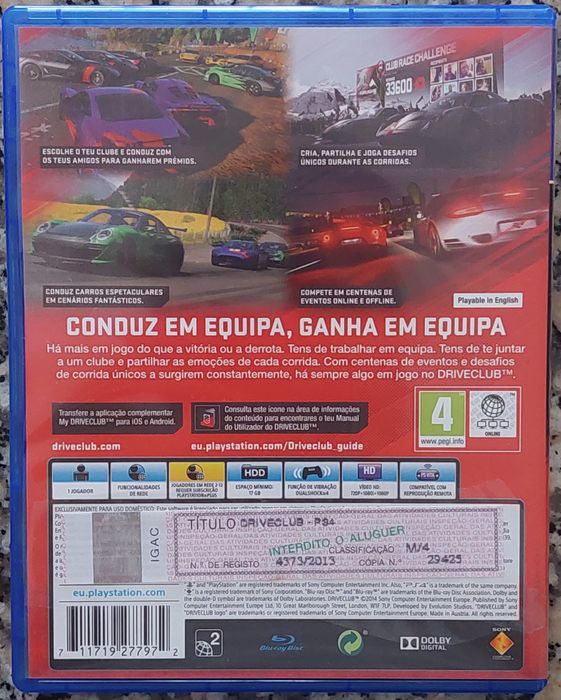 Driveclub (jogo PS4)