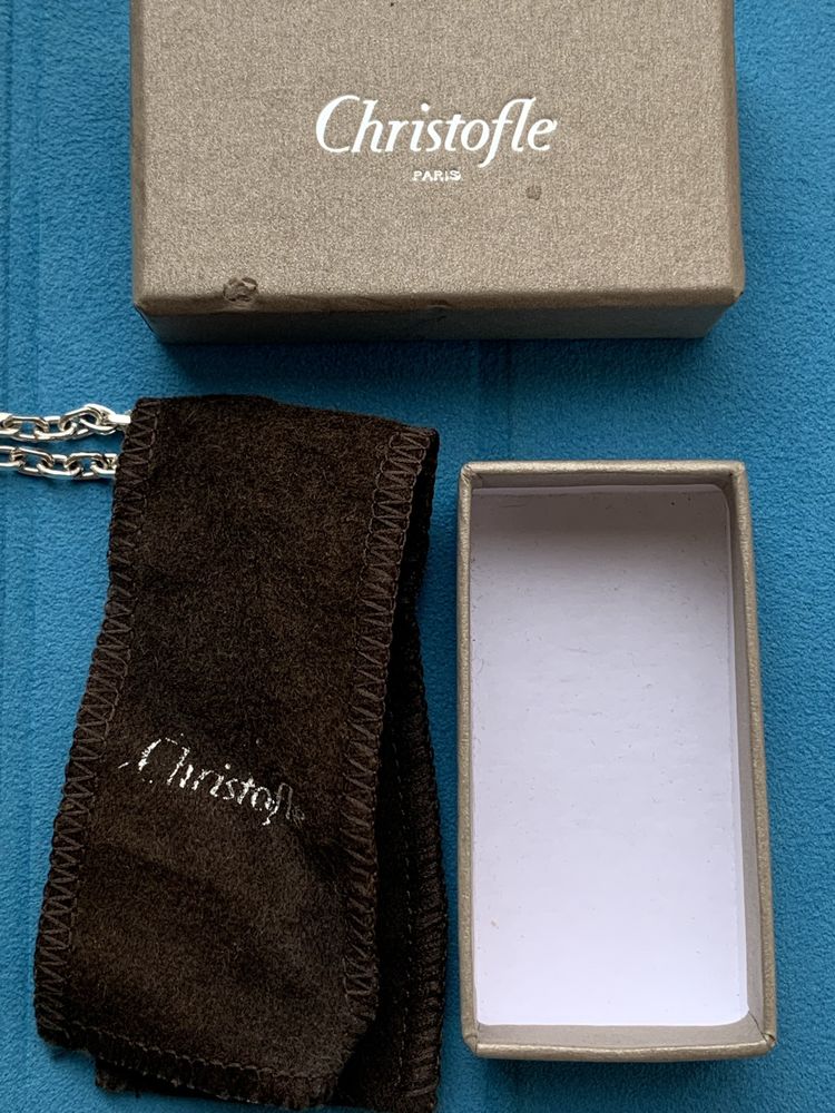 Christofle Sterling Silver брелок катер серебро