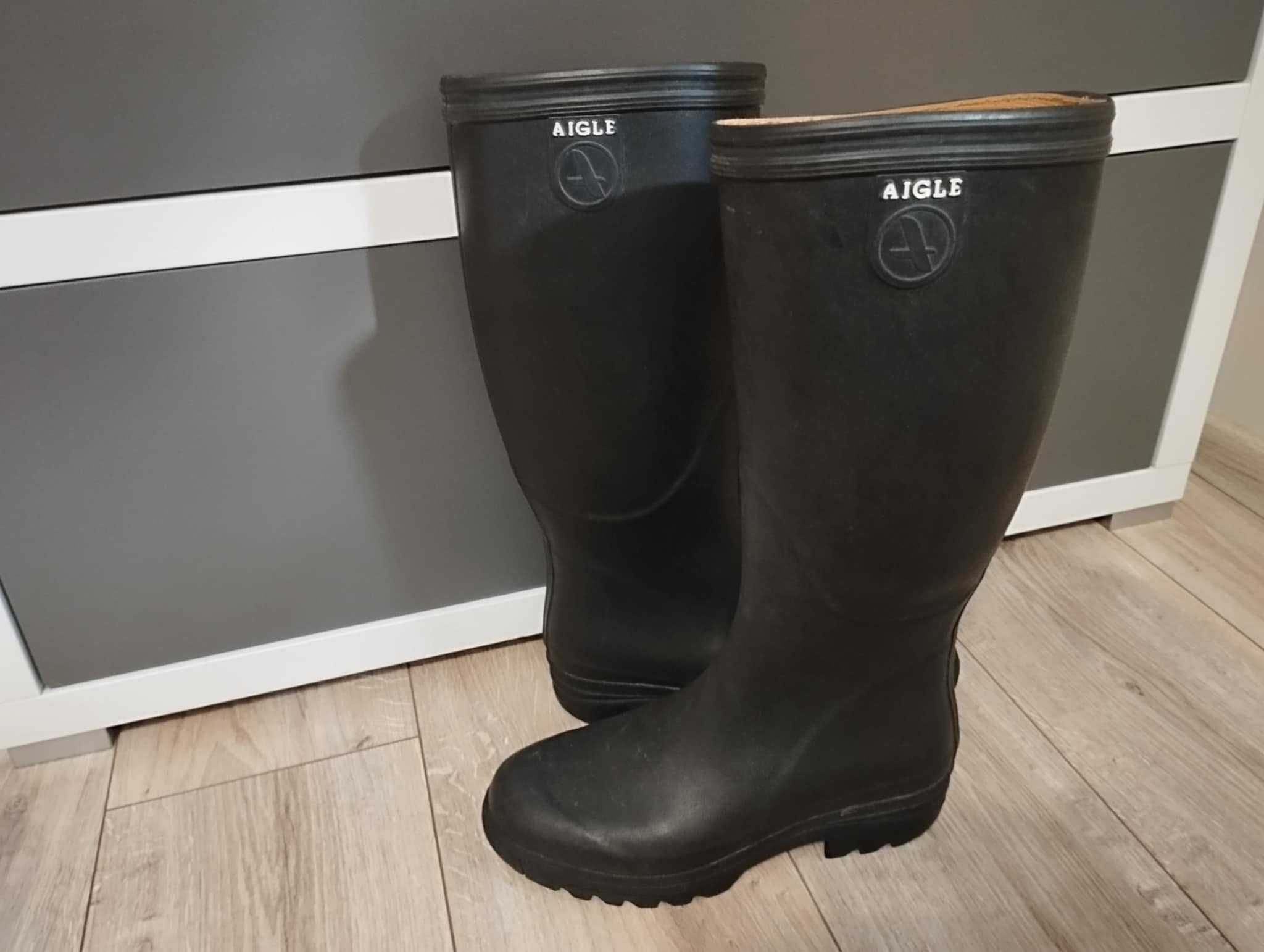 Aigle made in France kalosze size 40