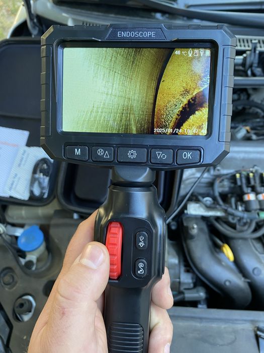 Підійде для дизеля! 6.2мм. Ендоскоп поворотний 360градусів