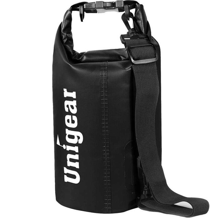 Unigear Wodoodporna Torba turystyczna FSD 5L DRY BAG 5L czarna drybag