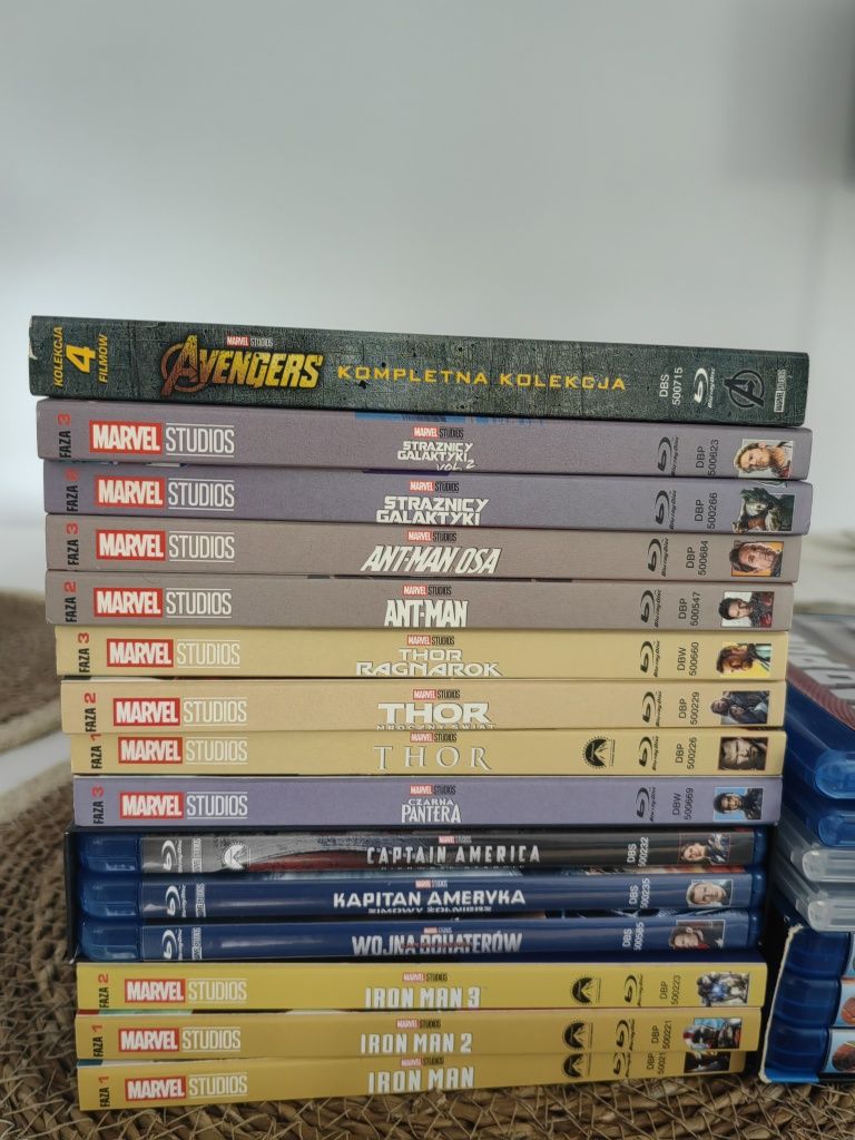 Filmy blu-ray Marvel Kolekcja