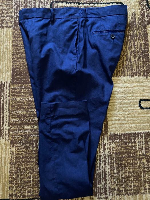 Брюки чинос лен H&M льон