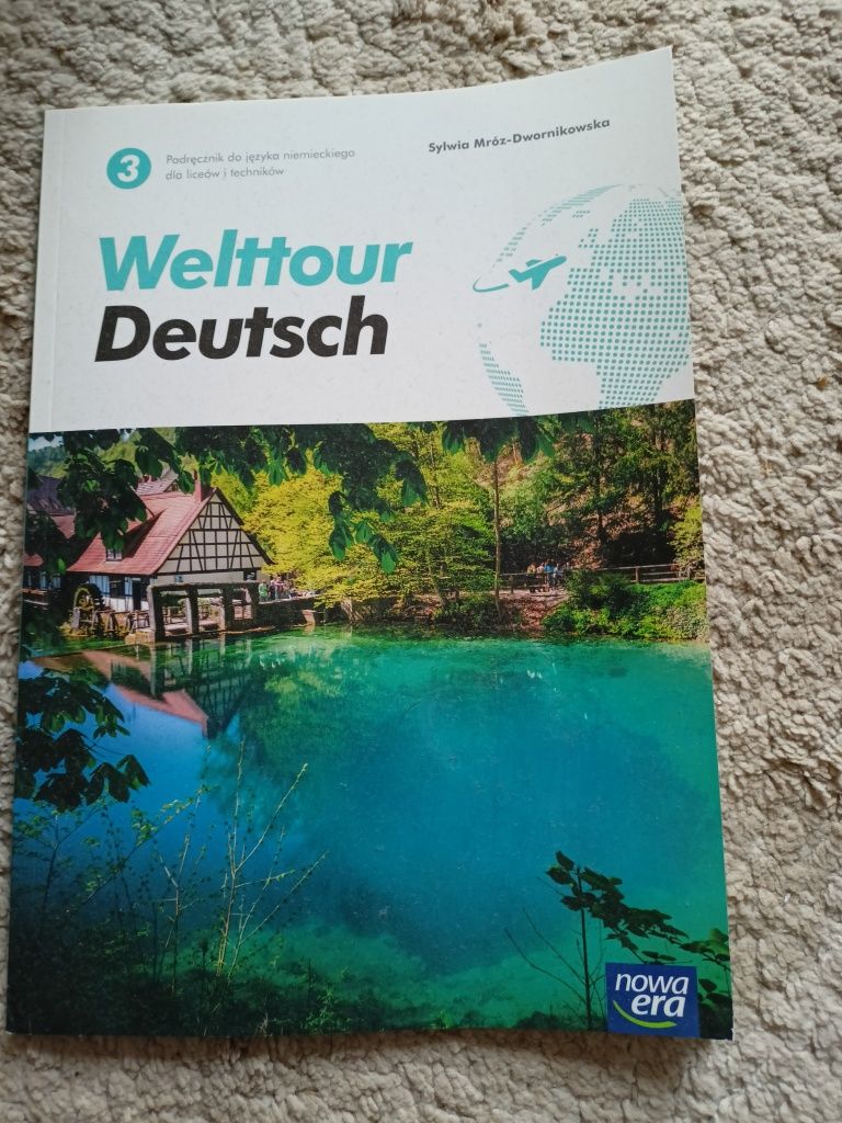 Język niemiecki podręcznik Welttour Drutach kl.3 Nowa Era nowy