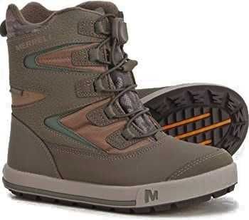 Детские зимние сапоги Merrell Snow Bank, 30-40 размер, 100% оригинал