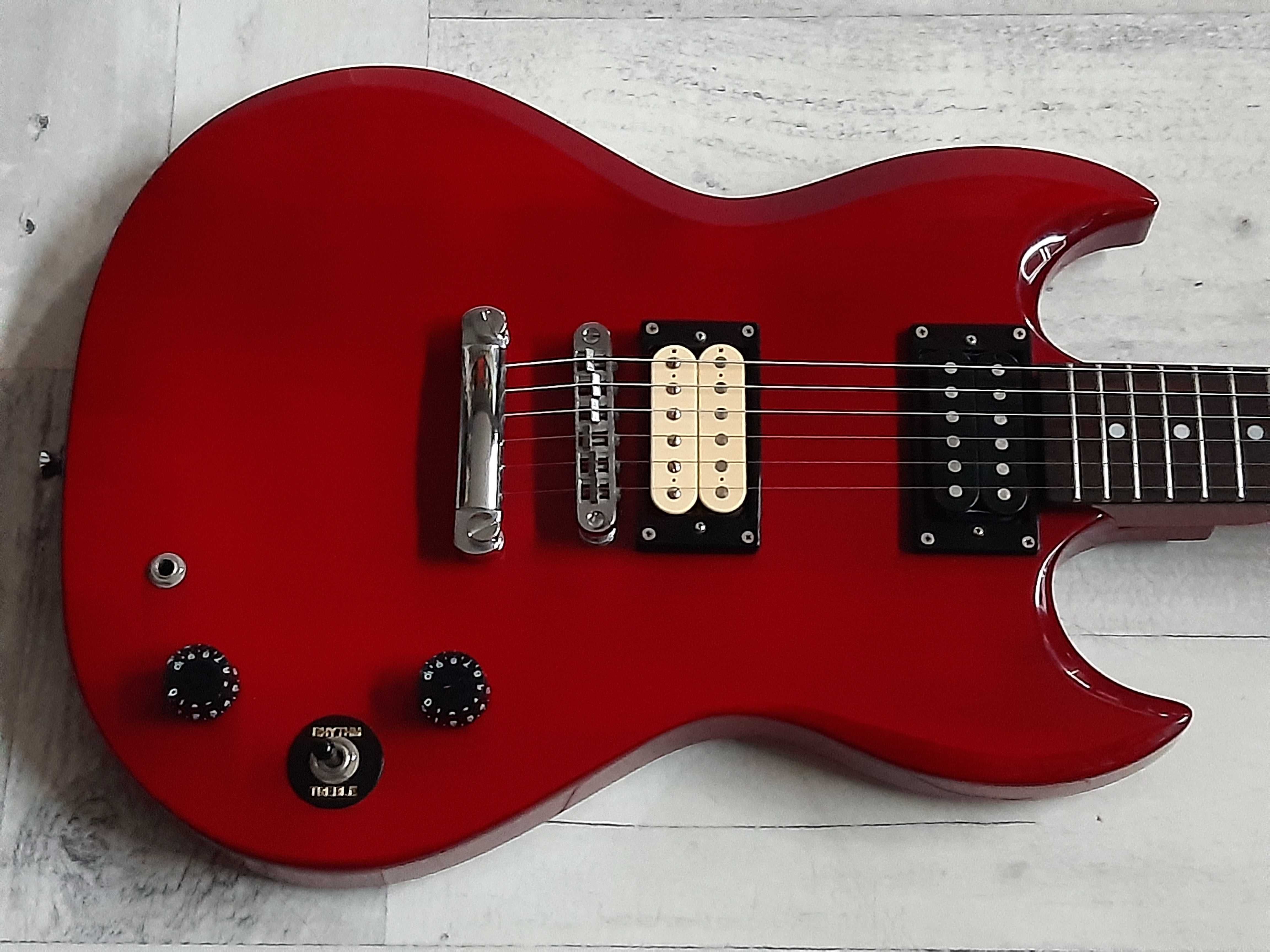 Gitara elektryczna SG-transparent red-Giovanni-Gibson- wysyłka-zamiana