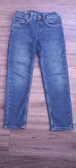 Spodnie jeansowe H&M r.122