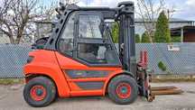 Linde H60T wózek widłowy Klima 4-sekcje 2019r.