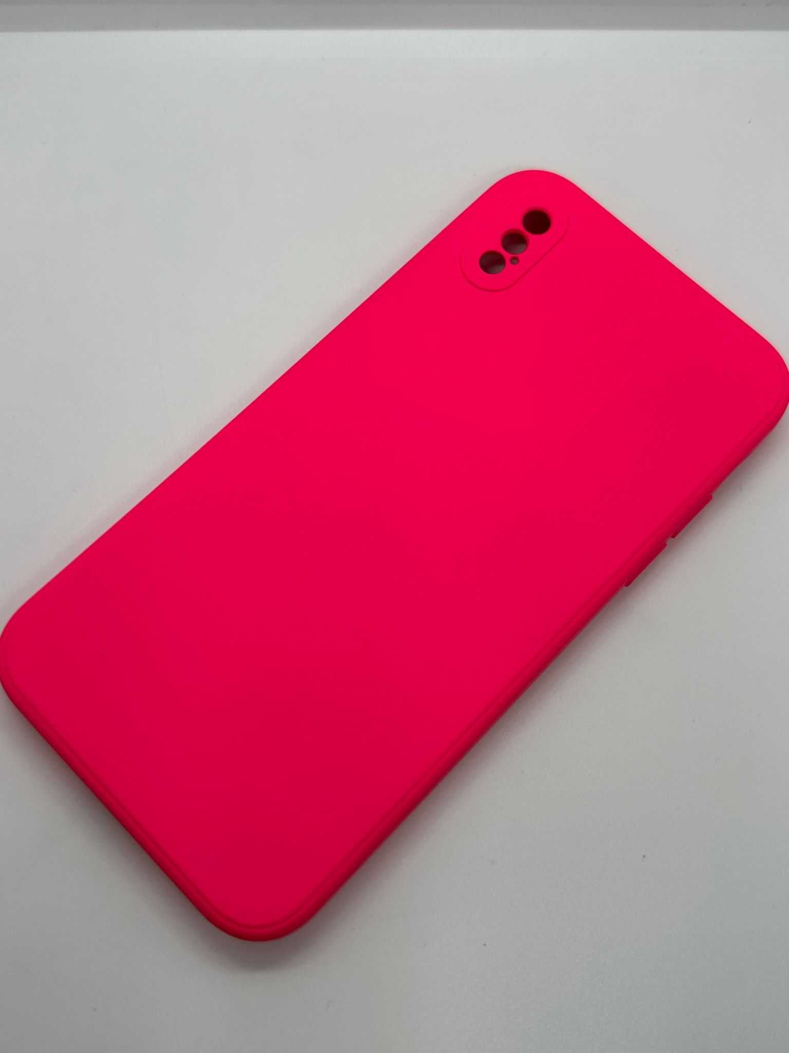 Obudowa do telefonu Etui Case Neonowy Róż Iphone X/XS kod 44