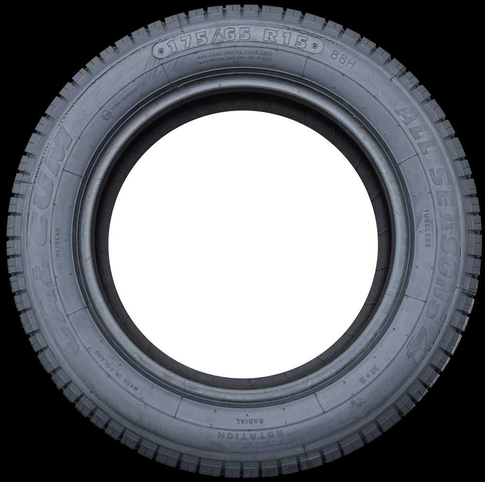 4x 175/65R15 Opony Całoroczne Bieżnikowane. DARMOWA WYSYŁKA!