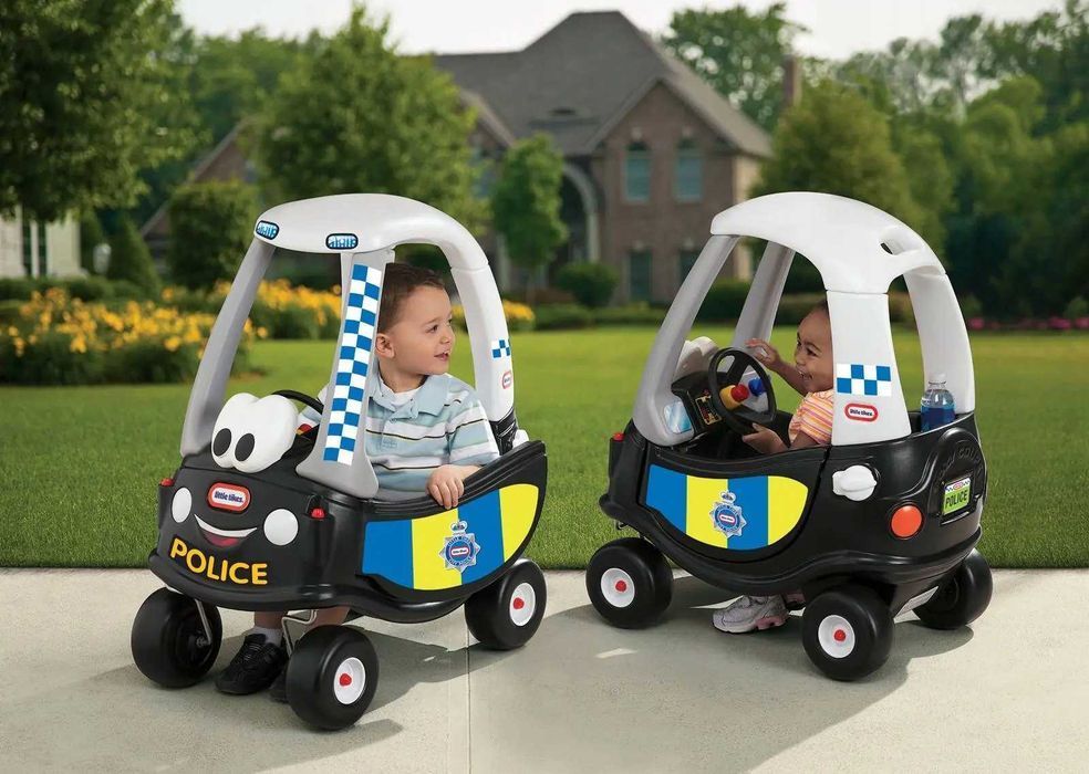 Jeździk Little Tikes Patrol Policji Samochód Radiowóz koła 360 stopni